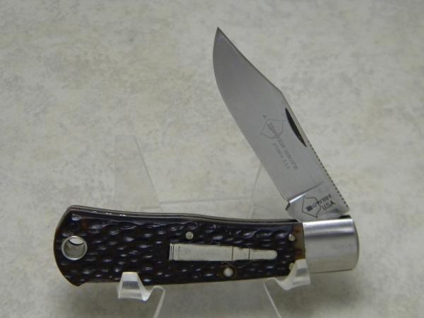 Bowen USA "A Bowen Knife" Atlanta USA Delrin R1306 Bullet Lockback Knife 