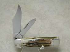 So. Cal Blades by Queen 80 USA 1 of 150 Stag Gunstock Knife 1980 So. Cal Blades by Queen 80 USA 1 of 150 Stag Gunstock Knife 1980