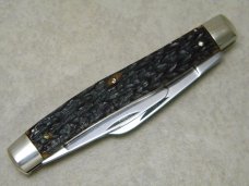 Bower Ru-Ko Solingen Germany Jigged Bone Medium Stockman Knife Bower Ru-Ko Solingen Germany Jigged Bone Medium Stockman Knife