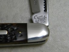 Cripple Creek Old Fort TN USA 2nd Edition 1 of 500 Knife World Bone Moose Knife