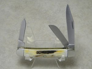 Bear MGC USA Stag Small Stockman Knife 