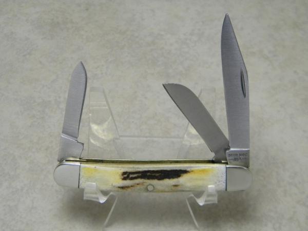 Bear MGC USA Stag Small Stockman Knife Bear MGC USA Stag Small Stockman Knife