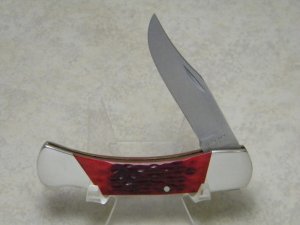 Bear MGC USA Red Bone Lockback Knife 