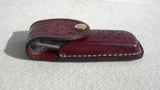 CASE XX USA SIDEWINDER RARE 10 DOT 1980 SHIELD LOCK RELEASE WITH BOX, SHEATH & PAPERS.