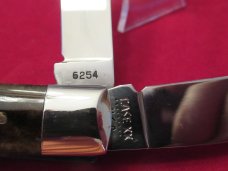 Case XX 1981 Brown Bone Trapper Pattern # 6254 Case XX 1981 Brown Bone Trapper Pattern # 6254