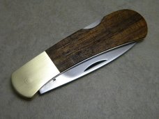 Gerber Portland, OR 97223 USA Wood Classic Folding Lockback Knife c.1970's