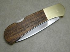 Gerber Portland, OR 97223 USA Wood Classic Folding Lockback Knife c.1970's