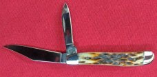 John Primble Belknap USA Wood BG-8 Barlow Knife 8Th Edition Blue Grass Commemorative- NIB