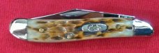 John Primble Belknap USA Wood BG-8 Barlow Knife 8Th Edition Blue Grass Commemorative- NIB