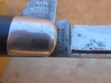 Waterville Cutlery Co. Conn. Ebony Teardrop Jack Knife Waterville Cutlery Co. Conn. Ebony Teardrop Jack Knife