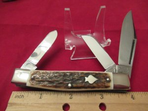 Bulldog Brand Stag 1984 Cowboy's Pet Stockman Model # 299