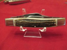 Buck USA 270 Wood Linerlock Knife c.2005 - NIB