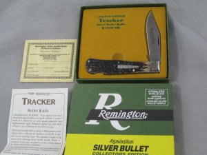 REMINGTON UMC SILVER BULLET KNIFE R1306SB 1990 "TRACKER" 