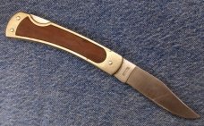 Browning Japan Model 820 Wood/Zytel Mini Trapper Knife - NIB