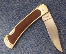 Browning Japan Model 820 Wood/Zytel Mini Trapper Knife - NIB Browning Japan Model 820 Wood/Zytel Mini Trapper Knife - NIB