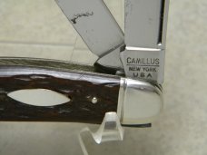 Camillus New York USA Bone 18 DeLuxe Stockman Knife Camillus New York USA Bone 18 DeLuxe Stockman Knife