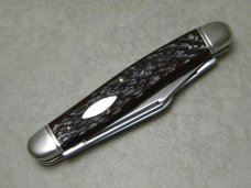 Camillus New York USA Bone 18 DeLuxe Stockman Knife Camillus New York USA Bone 18 DeLuxe Stockman Knife