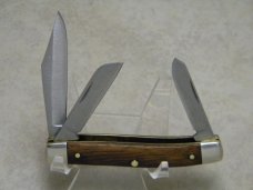 Chicago Cutlery P13 Wood Small Stockman Knife Chicago Cutlery P13 Wood Small Stockman Knife