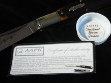 Great Eastern Northfield Allegheny SAB SFO AAPK knife 1 of 103 made. Great Eastern Northfield Allegheny SAB SFO AAPK knife 1 of 103 made.