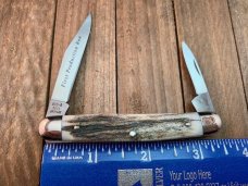 Case XX USA 1 Dot (1979) Customized Gold Lip Pearl 6220 Fileworked Peanut Knife