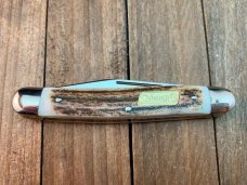 Case XX USA 1 Dot (1979) Customized Gold Lip Pearl 6220 Fileworked Peanut Knife
