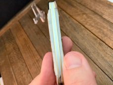 Case XX USA 1 Dot (1979) Customized Gold Lip Pearl 6220 Fileworked Peanut Knife