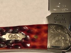 Case Engraved red bone Case Engraved red bone