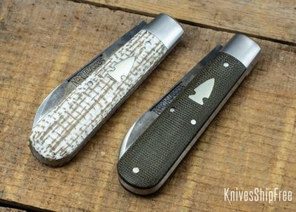 Northwoods Heritage OD GREEN MICARTA Jack Knife GEC SFO,Great Eastern New for 2020