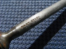 Vintage Sharpening Steel With Beautiful Stag Handle Vintage Sharpening Steel With Beautiful Stag Handle