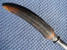 Vintage Sharpening Steel With Beautiful Stag Handle Vintage Sharpening Steel With Beautiful Stag Handle