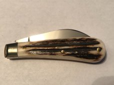 A Wright &Sons pruning knife stag A Wright &Sons pruning knife stag