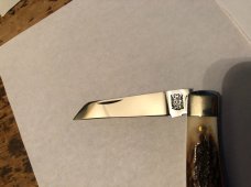 A Wright &Sons pruning knife stag A Wright &Sons pruning knife stag