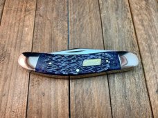 Coleman Seki Japan Made Blue Jigged Bone 3 Blade Sowbelly