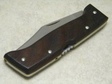 Imperial Stainless USA Wildcat Skinner Big Wood Folding Lockback Knife