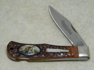 Remington UMC USA Model R1303 Delrin Bullet Lockback Knife