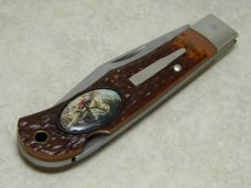 Remington UMC USA Model R1303 Delrin Bullet Lockback Knife Remington UMC USA Model R1303 Delrin Bullet Lockback Knife