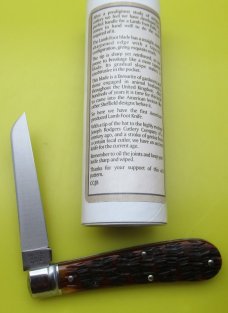 Bulldog Brand Solingen Germany 1986 Stag English Steel Tobacco Canoe Knife Bulldog Brand Solingen Germany 1986 Stag English Steel Tobacco Canoe Knife