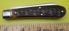 Bulldog Brand Solingen Germany 1986 Stag English Steel Tobacco Canoe Knife Bulldog Brand Solingen Germany 1986 Stag English Steel Tobacco Canoe Knife