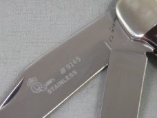 QUEEN STEEL #9145 2 BLADE HUNTER FOLDING KNIFE AND SHEATH QUEEN STEEL #9145 2 BLADE HUNTER FOLDING KNIFE AND SHEATH