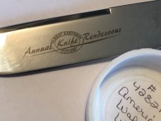 Northfield UNXLD #428212 knife rendezvous edition 2012 are #27 Northfield UNXLD #428212 knife rendezvous edition 2012 are #27
