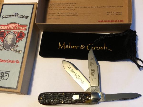 Maher&Grosh cutlery co. #498 bone Maher&Grosh cutlery co. #498 bone