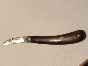 Lockwood Brothers pruning knife 