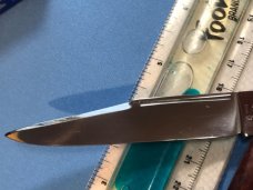 John Primble Belknap HDW & MFG Co. 7007NP Cracked Ice Folding Hunter Knife - c.1940-1968