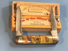 Vintage Camillus 2 Blade Large Cigar Knife w Riders of the Silver Screen Handles -Little Beaver -NOS Vintage Camillus 2 Blade Large Cigar Knife w Riders of the Silver Screen Handles -Little Beaver -NOS