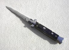 NEW 9" ITALIAN STILETTO FRANK BELTRAME KNIFE GENUINE HORN KRISS BLADE