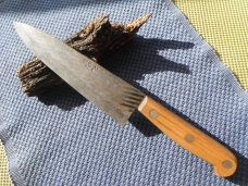 Vintage Case XX 400-8 Chef Knife Carbon Steel Old Forge. MADE IN THE USA!!!