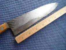 Vintage Case XX 400-8 Chef Knife Carbon Steel Old Forge. MADE IN THE USA!!!