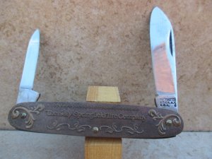 Kutmaster Bronze Handled Figural Knife  