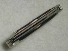 Queen #39L Imitation Winterbottom Bone Linerlock Folding Hunter Knife Q77 Tang Stamp Etched c.1977