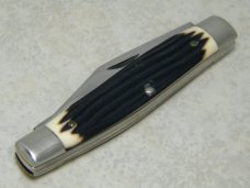 Queen Steel #52 Imitation Winterbottom Bone Moose Knife No Tang Stamp Etched c.1960's Queen Steel #52 Imitation Winterbottom Bone Moose Knife No Tang Stamp Etched c.1960's